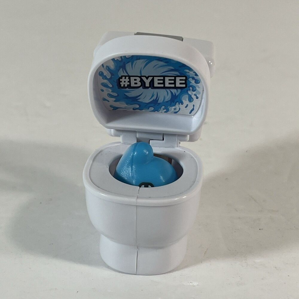 Oh My Gif Series 1 Flushed Flippy #BYEEE Figure Dolphin Toilet Surprise